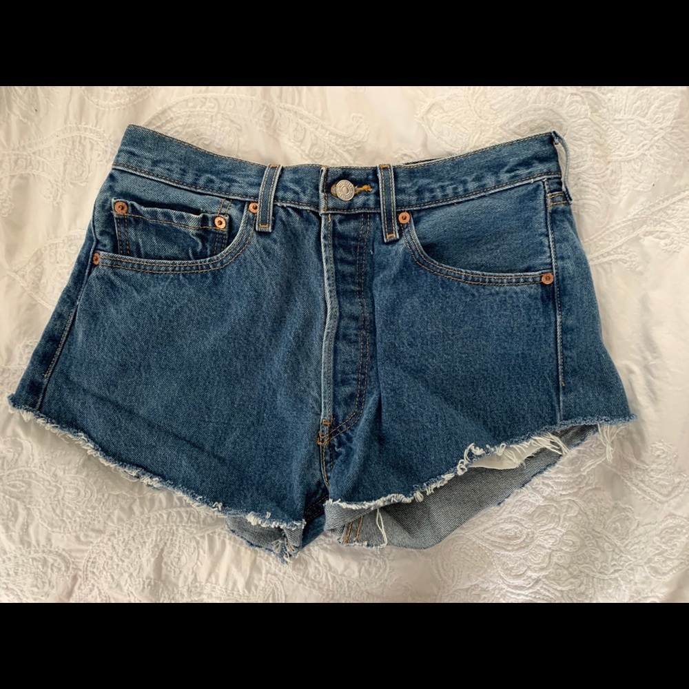 Vintage Levi cutoffs